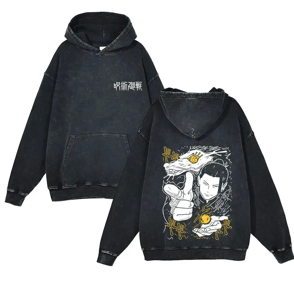 Suguru Geto - Stonewashed Hoodie