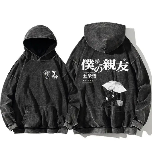 Fated Friends - Stonewashed Hoodies